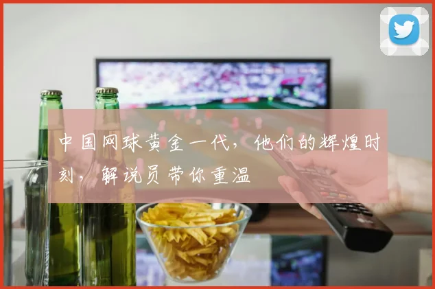 中国网球黄金一代,他们的辉煌时刻,解说员带你重温